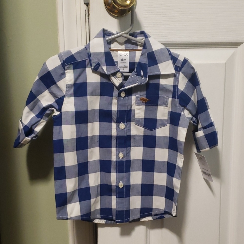 NWT Carters flannel